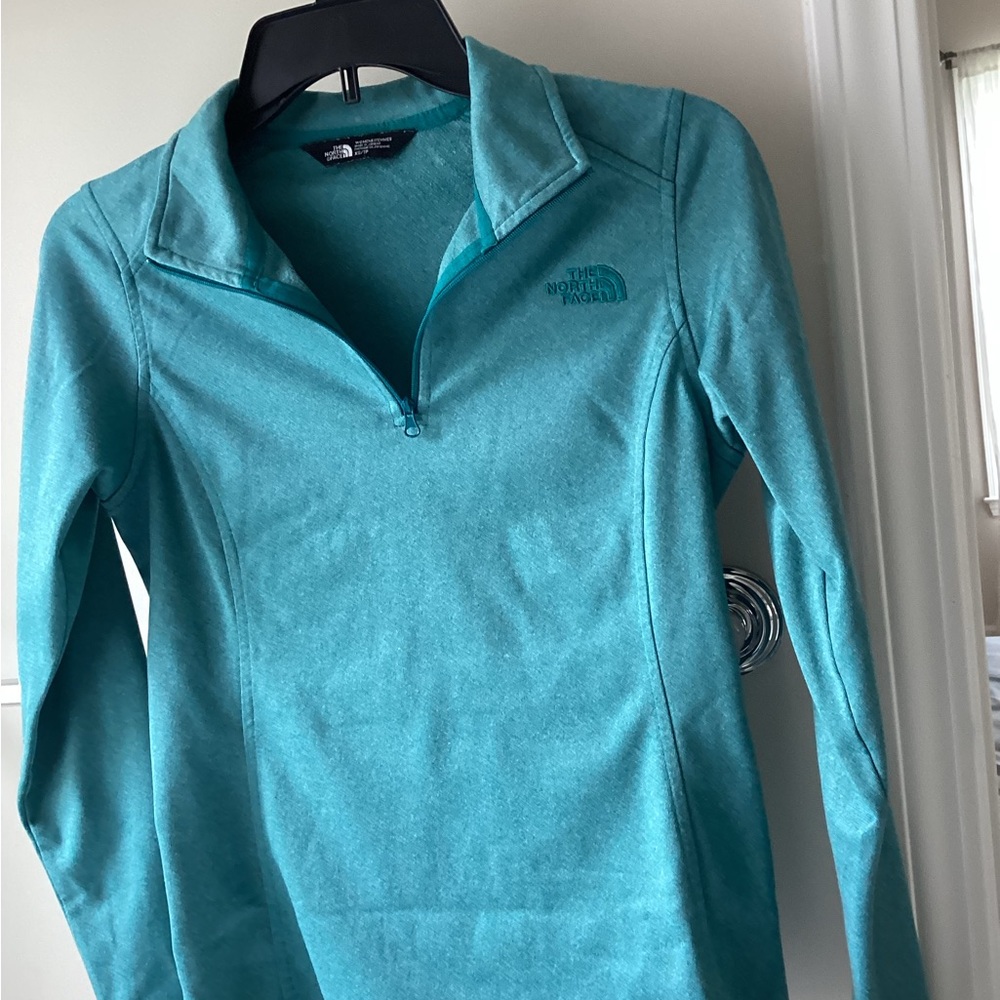 The North Face Women's Teal Quarter Zip